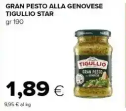 Tigre Gran pesto alla genovese tigullio star offerta