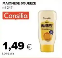 Tigre Consilia maionese squeeze offerta
