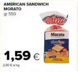 Tigre American sandwich MORATO offerta