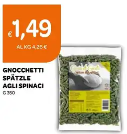Ekom Gnocchetti spätzle agli spinaci offerta