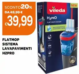 Ekom Flatmop sistema lavapavimenti h2pro offerta
