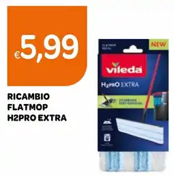Ekom Ricambio flatmop h2pro extra offerta