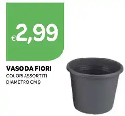 Ekom Vaso da fiori colori assortiti diametro offerta