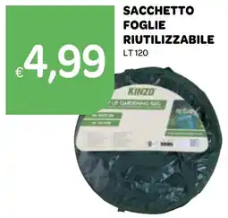 Ekom Sacchetto foglie riutilizzabile offerta