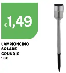 Ekom Lampioncino solare grundig 1led offerta