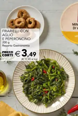 Esselunga Friarielli con aglio e peperoncino offerta