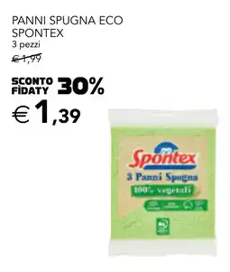 Esselunga Panni spugna eco SPONTEX offerta