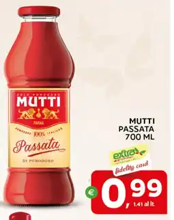 Extra Supermercati Mutti passata offerta