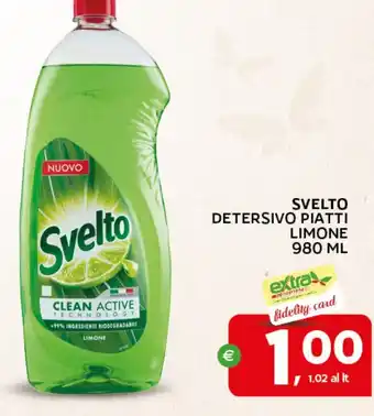 Svelto detersivo piatti limone