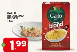 Extra Supermercati Gallo riso blond risotti offerta