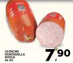 Extra Supermercati Leoncini mortadella rossa offerta