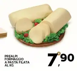 Extra Supermercati Prealpi formaggio a pasta filata offerta