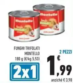 Conad Funghi trifolati montello offerta