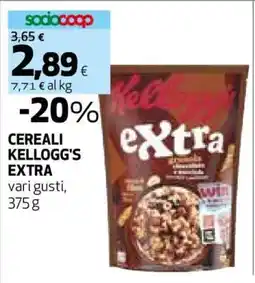 Coop Cereali Kellogg's Extra offerta