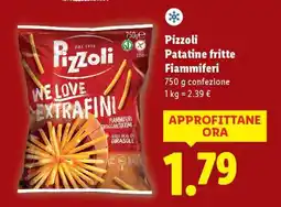 Lidl Pizzoli Patatine fritte Fiammiferi offerta