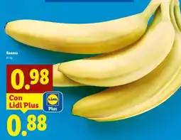 Lidl Banane offerta