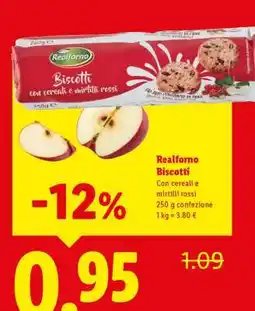 Lidl Realforno Biscotti offerta