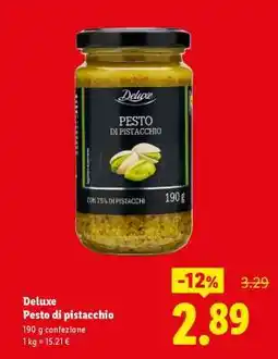 Lidl Deluxe Pesto di pistacchio offerta