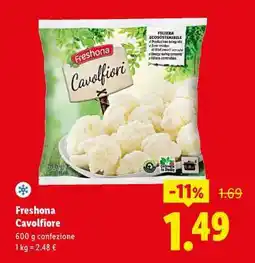 Lidl Freshona Cavolfiore offerta