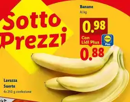 Lidl Banane offerta