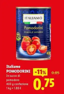 Lidl Italiamo POMODORINI offerta