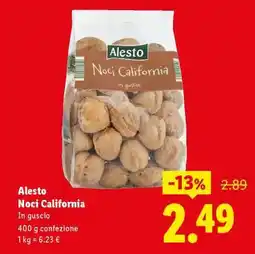 Lidl Alesto Noci california offerta