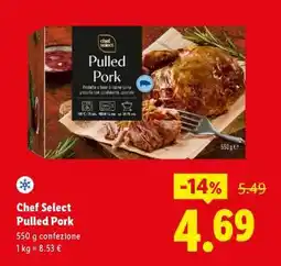 Lidl Chef Select Pulled Pork offerta