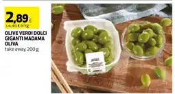 Coop Olive Verdi Dolci Giganti Madama Oliva offerta
