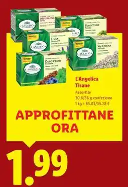 Lidl L'Angelica Tisane offerta