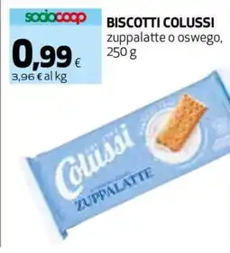 Coop Biscotti Colussi offerta