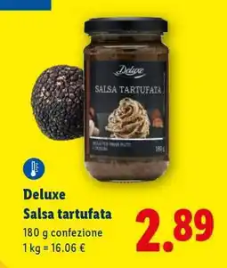 Lidl Deluxe Salsa tartufata offerta