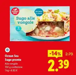 Lidl Ocean Sea Sugo pronto offerta