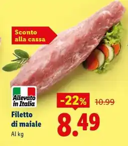 Lidl Filetto di maiale offerta
