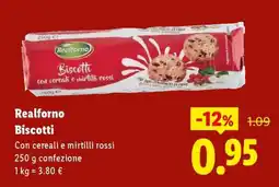 Lidl Realforno Biscotti offerta