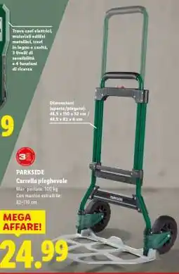 Lidl PARKSIDE Carrello pieghevole offerta