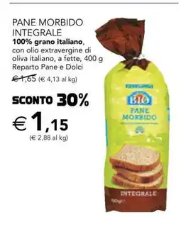 Esselunga Pane Morbido Integrale offerta