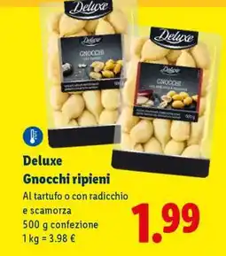 Lidl Deluxe Gnocchi ripieni offerta