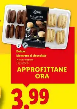 Lidl Deluxe Macarons al cioccolato offerta