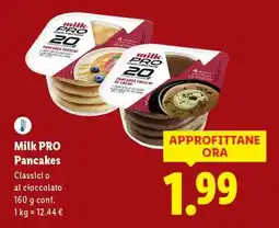 Lidl Milk PRO Pancakes offerta
