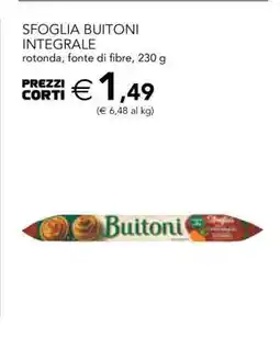 Esselunga SFOGLIA BUITONI INTEGRALE offerta
