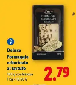 Lidl Deluxe Formaggio erborinato al tartufo offerta