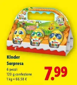Lidl KINDER SORPRESA offerta