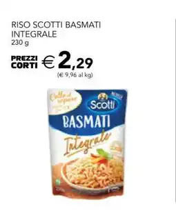 Esselunga RISO SCOTTI BASMATI INTEGRALE offerta
