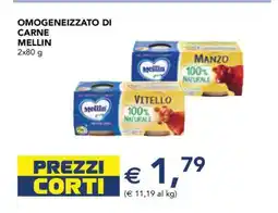 Esselunga OMOGENEIZZATO DI CARNE MELLIN offerta