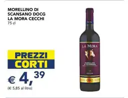 Esselunga MORELLINO DI SCANSANO DOCG LA MORA CECCHI offerta