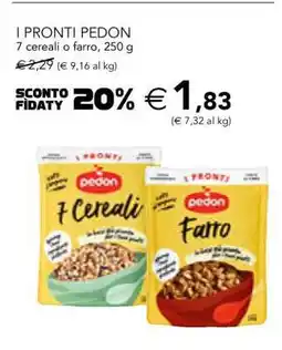 Esselunga I PRONTI PEDON offerta
