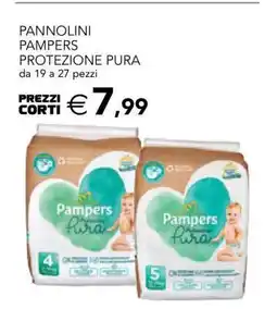 Esselunga PANNOLINI PAMPERS PROTEZIONE PURA offerta