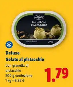 Lidl Deluxe Gelato al pistacchio offerta