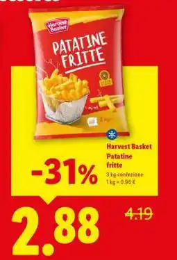 Lidl Harvest Basket Patatine fritte offerta