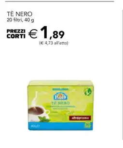 Esselunga TÈ NERO offerta
